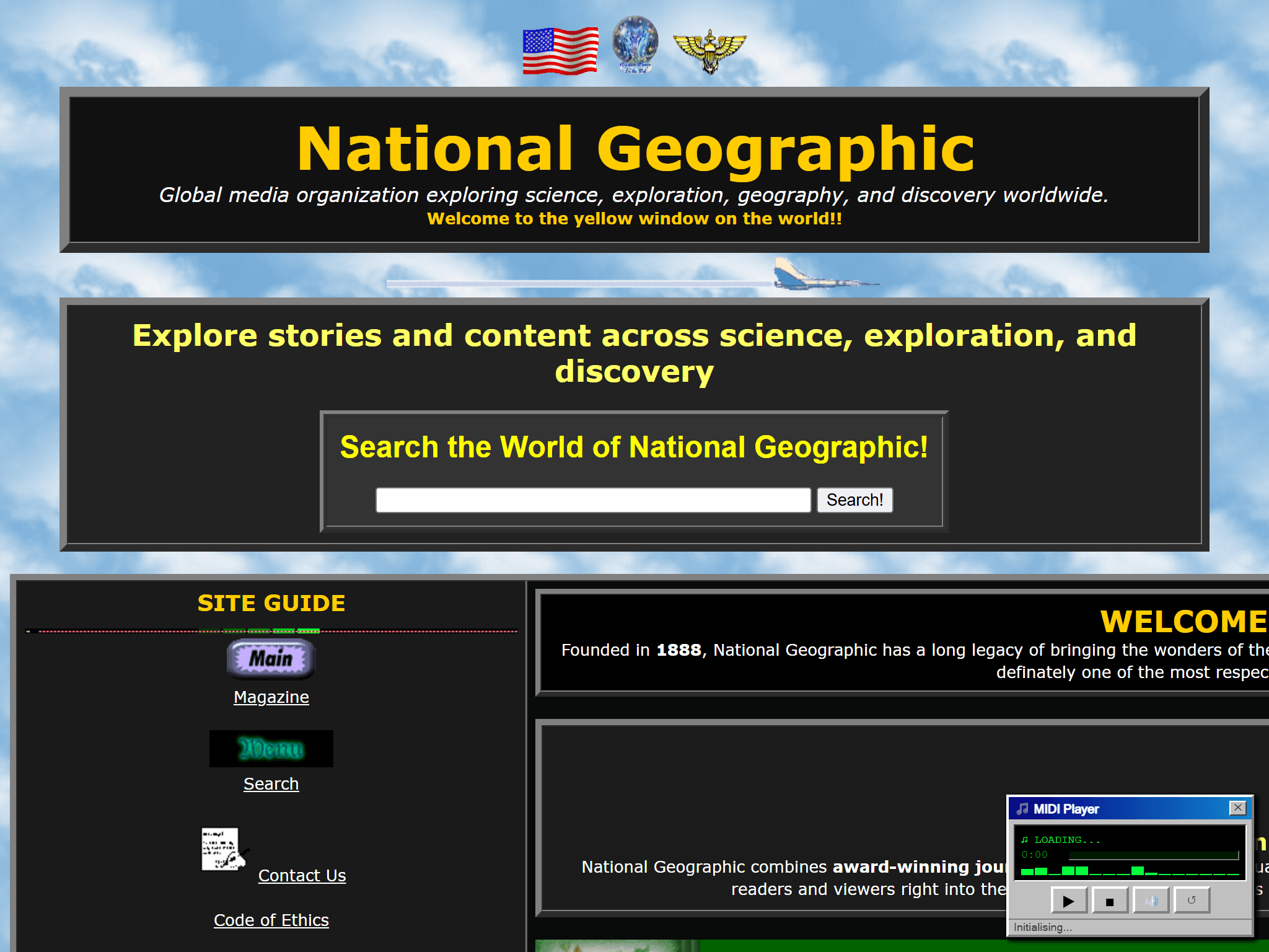 National Geographic, reimagined for 1998