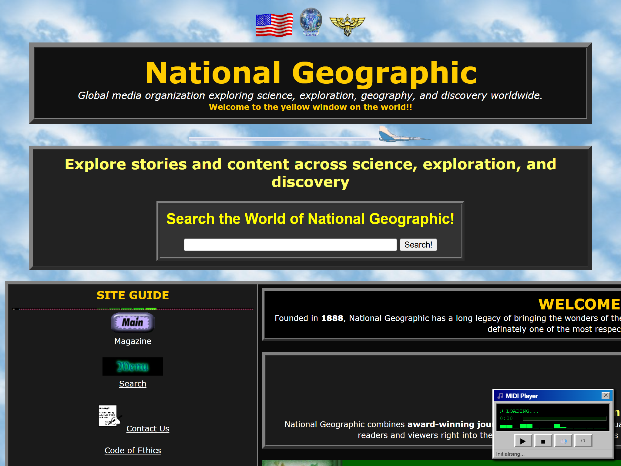 National Geographic, reimagined for 1998