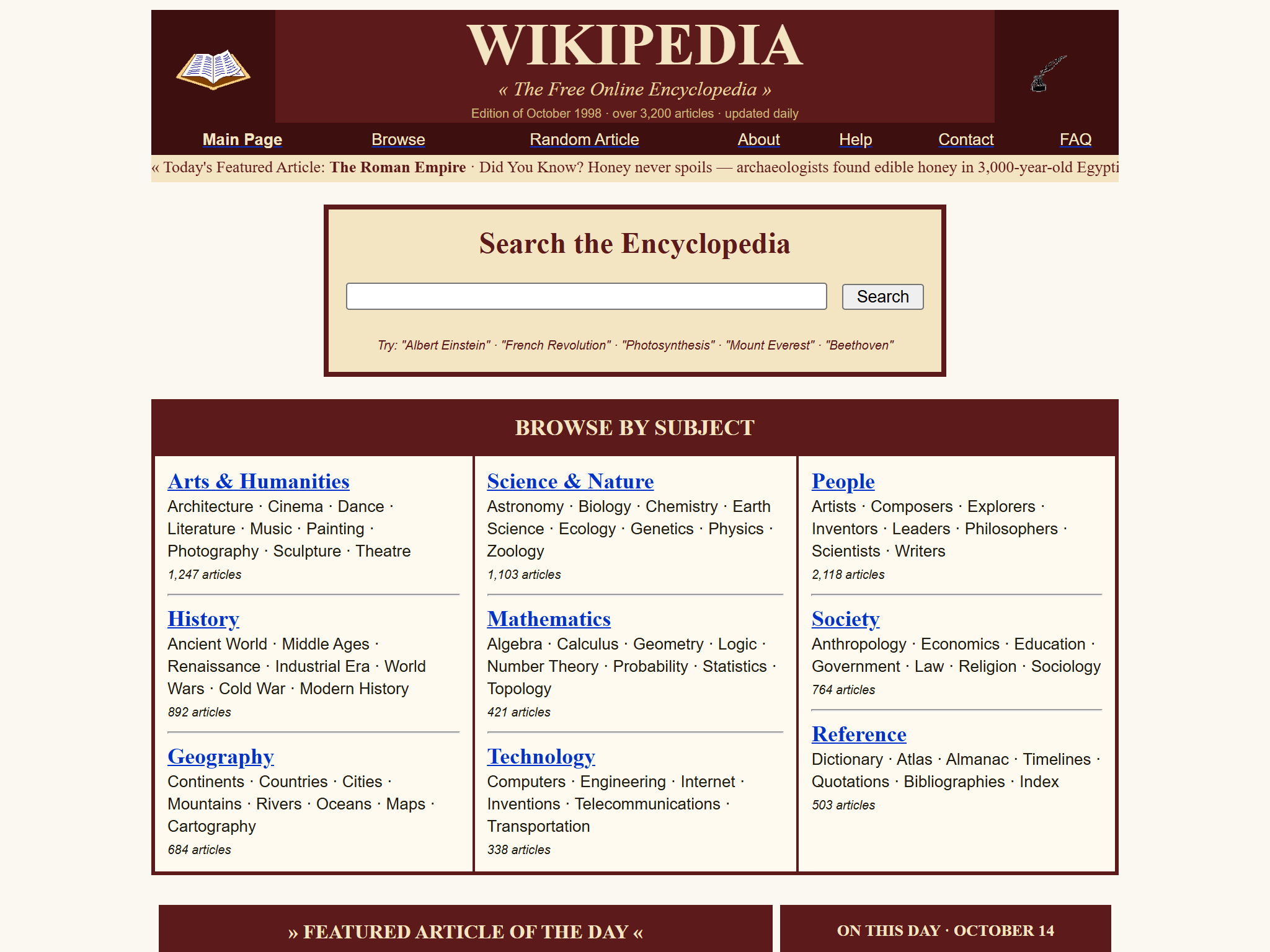 Wikipedia, reimagined for 1998